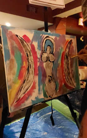 Michel Ethier · AB2535-2-4 · Round 2 Easel 4