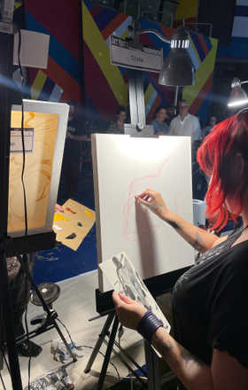 Trista · AB2539-1-8 · Round 1 Easel 8