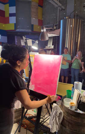 Nila Perez · AB2539-2-2 · Round 2 Easel 2