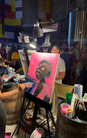 Nila Perez · AB2539-2-2 · Round 2 Easel 2