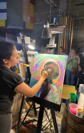 Nila Perez · AB2539-2-2 · Round 2 Easel 2