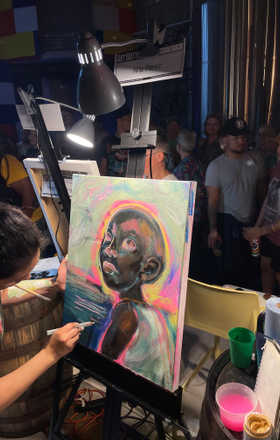 Nila Perez · AB2539-2-2 · Round 2 Easel 2