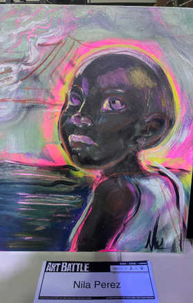Nila Perez · AB2539-2-2 · Round 2 Easel 2