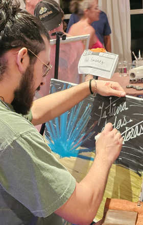 Memo Gonzalez · AB2551-1-1 · Round 1 Easel 1
