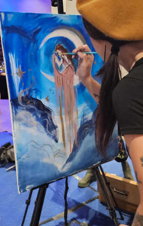 Haley Warden · AB2551-3-4 · Round 3 Easel 4