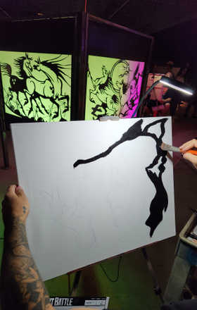 Dino · AB2554-1-2 · Round 1 Easel 2