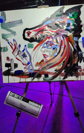 Dino · AB2554-1-2 · Round 1 Easel 2