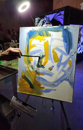 Nick Noyes · AB2554-1-4 · Round 1 Easel 4