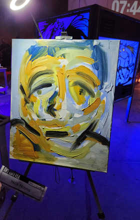 Nick Noyes · AB2554-1-4 · Round 1 Easel 4