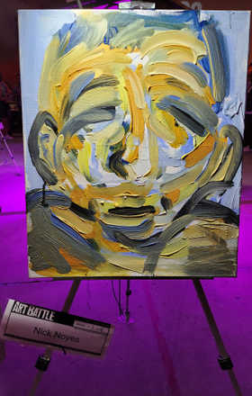 Nick Noyes · AB2554-1-4 · Round 1 Easel 4