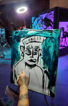 Nate Kuhne · AB2554-2-4 · Round 2 Easel 4