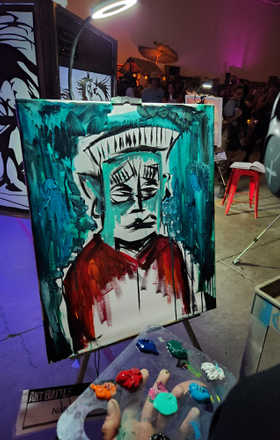 Nate Kuhne · AB2554-2-4 · Round 2 Easel 4