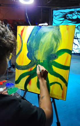 Irvin Hernandez · AB2554-2-6 · Round 2 Easel 6