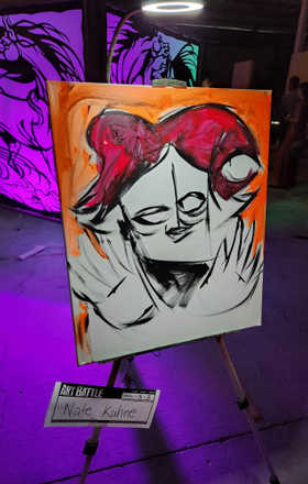 Nate Kuhne · AB2554-3-3 · Round 3 Easel 3