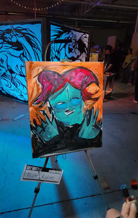 Nate Kuhne · AB2554-3-3 · Round 3 Easel 3