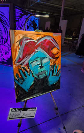 Nate Kuhne · AB2554-3-3 · Round 3 Easel 3