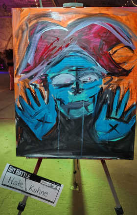Nate Kuhne · AB2554-3-3 · Round 3 Easel 3