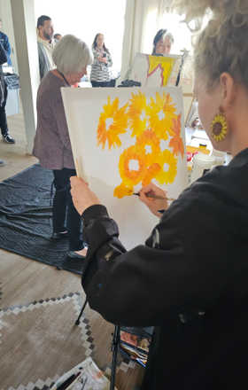 Robin Mims · AB2562-1-1 · Round 1 Easel 1