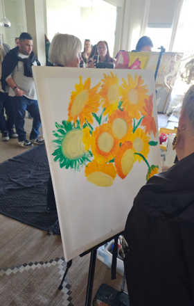 Robin Mims · AB2562-1-1 · Round 1 Easel 1