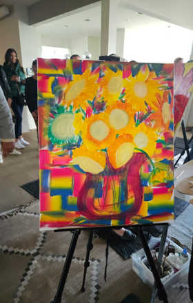 Robin Mims · AB2562-1-1 · Round 1 Easel 1