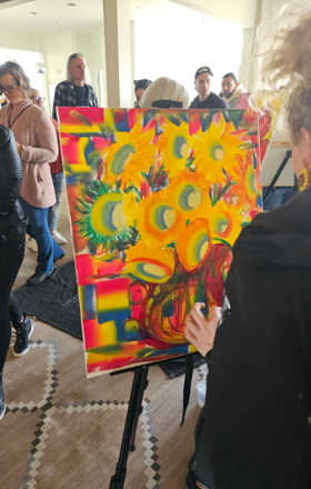 Robin Mims · AB2562-1-1 · Round 1 Easel 1