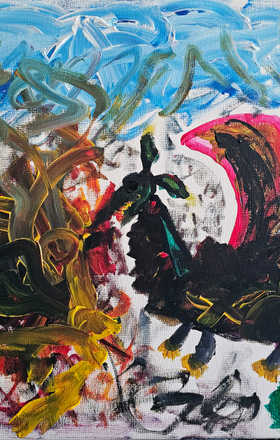 Rachel Goldman · AB2562-2-3 · Round 2 Easel 3