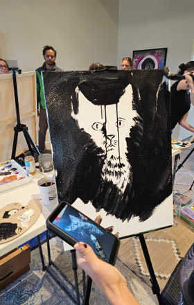 Melanie Muenchinger · AB2562-3-3 · Round 3 Easel 3