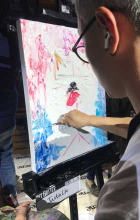 Justin Liu · AB2565-1-2 · Round 1 Easel 2