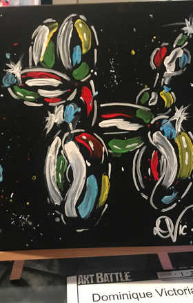 Dominique Victoria · AB2565-1-3 · Round 1 Easel 3