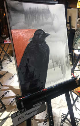 Eva Fuemana · AB2565-2-3 · Round 2 Easel 3