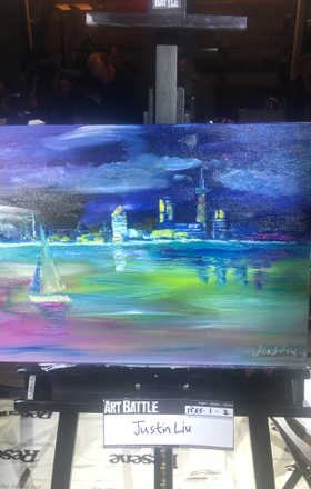 Justin Liu · AB2565-3-2 · Round 3 Easel 2