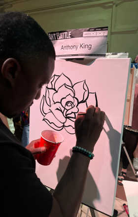 Anthony King · AB2575-1-1 · Round 1 Easel 1
