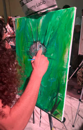 Jeremy Labib · AB2575-2-2 · Round 2 Easel 2