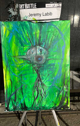 Jeremy Labib · AB2575-2-2 · Round 2 Easel 2
