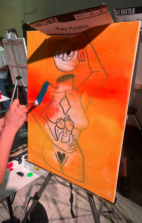 Kay Keeks · AB2575-2-3 · Round 2 Easel 3