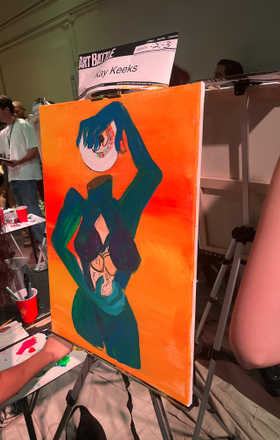 Kay Keeks · AB2575-2-3 · Round 2 Easel 3