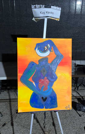 Kay Keeks · AB2575-2-3 · Round 2 Easel 3