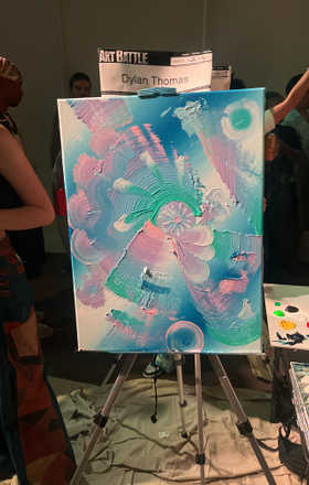 Dylan Thomas · AB2575-2-4 · Round 2 Easel 4