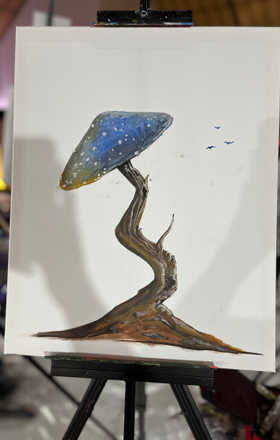 Natural · AB2576-1-4 · Round 1 Easel 4