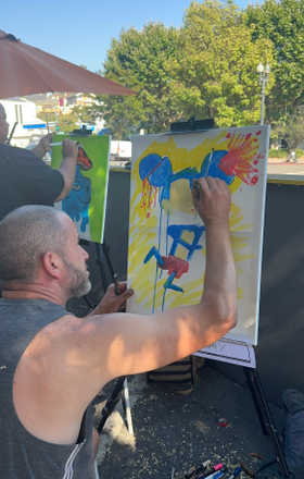 Tommy Perkasso · AB2579-2-1 · Round 2 Easel 1