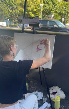 Lauren Liz · AB2579-2-3 · Round 2 Easel 3