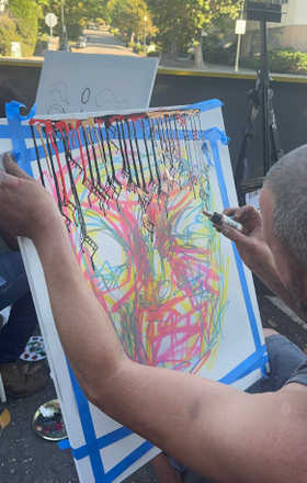 Tommy Perkasso · AB2579-3-4 · Round 3 Easel 4