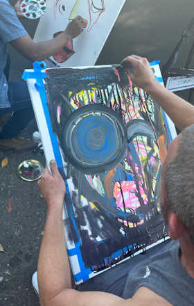 Tommy Perkasso · AB2579-3-4 · Round 3 Easel 4