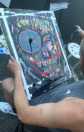 Tommy Perkasso · AB2579-3-4 · Round 3 Easel 4