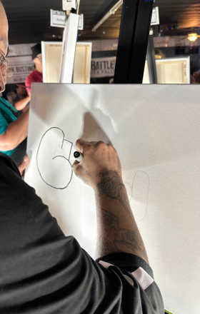 Cali Gutierrez · AB2604-2-4 · Round 2 Easel 4