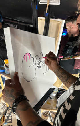 Cali Gutierrez · AB2604-2-4 · Round 2 Easel 4