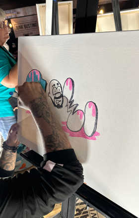 Cali Gutierrez · AB2604-2-4 · Round 2 Easel 4