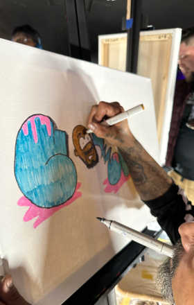 Cali Gutierrez · AB2604-2-4 · Round 2 Easel 4