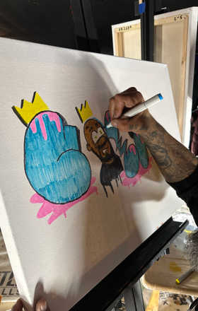 Cali Gutierrez · AB2604-2-4 · Round 2 Easel 4