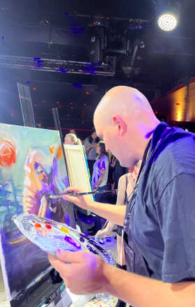 Garry Brookes · AB2607-3-1 · Round 3 Easel 1
